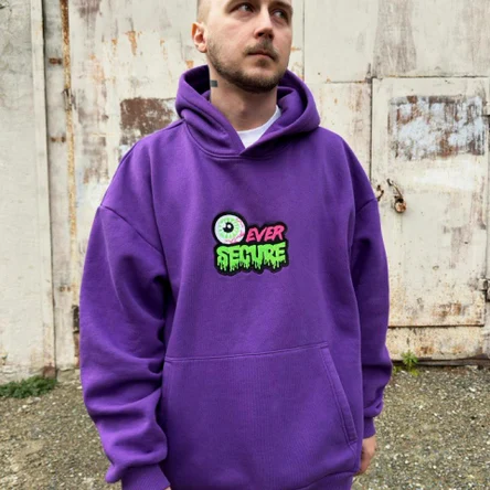 Фиолетовый худи Ever Secure